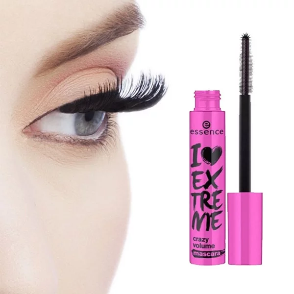 ریمل Essence صورتی اصل | حجم‌دهنده، حالت‌دهنده و ماندگار روی مژه‌ها