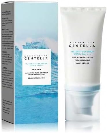 ضدآفتاب سرمی سنتلا آبرسان SPF50 مناسب انواع پوست